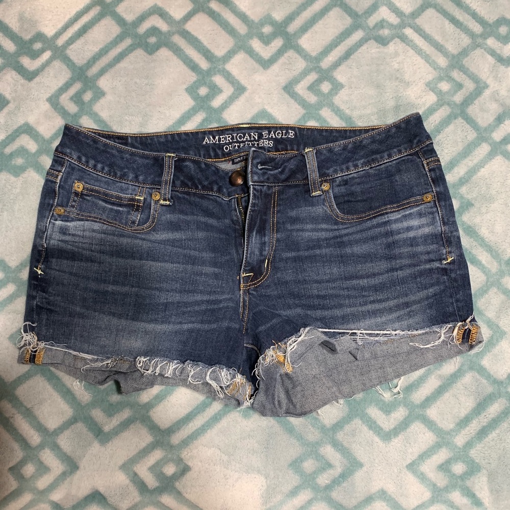 American eagle jean shortie